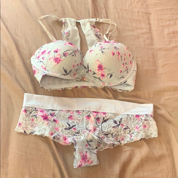 An underwear and bra set